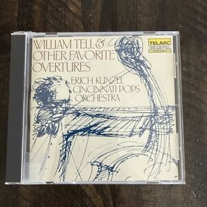 William Tell & Other Favorite Overtures Erich Kunzel Cincinnati Pops CD 80116